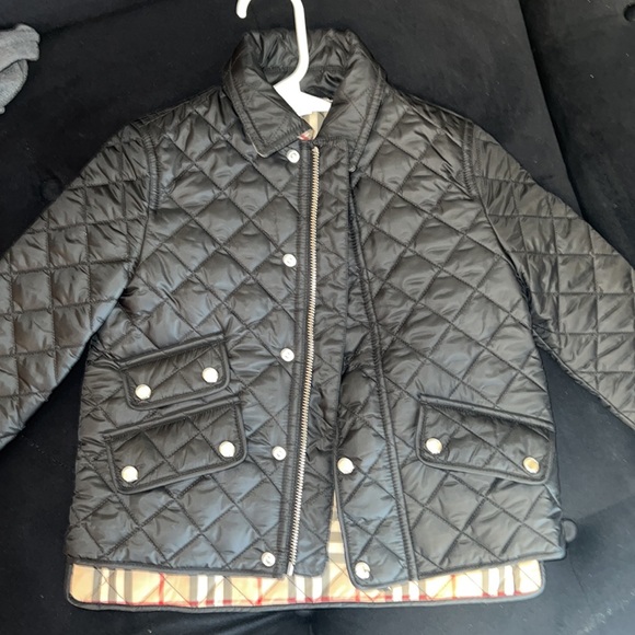 Burberry Kids Quilted Jacket - Picture 2 of 8
